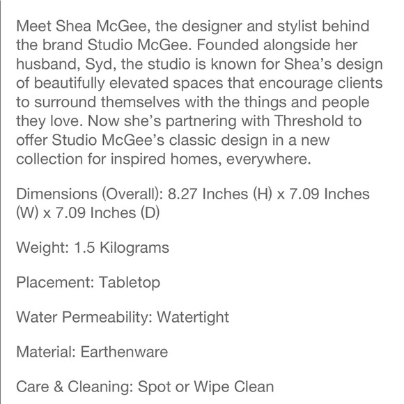 BLOGGER FAVORITE! STUDIO MCGEE WEATHERED JUG 8”x7” - Picture 11 of 11